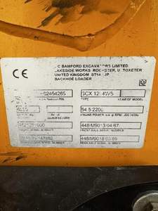 Machine JCB d'occasion, pelle rétrochargeuse JCB 3CX, pelle rétrochargeuse JCB3CX, JCB4CX, au meilleur prix, pas cher et de bonne qualité - Product Image 3