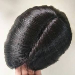 Pelucas para hombre Disfraz para la calvicie Cabello humano Afro americano Encaje suizo completo Tupé rizado para hombre Encaje - Product Image 6