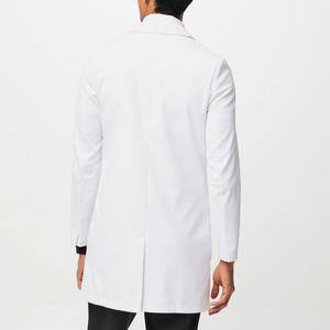 Vente en gros de blouses de laboratoire sur mesure blouses de laboratoire d'allaitement imprimées par logo pour hommes à bas prix - Product Image 3