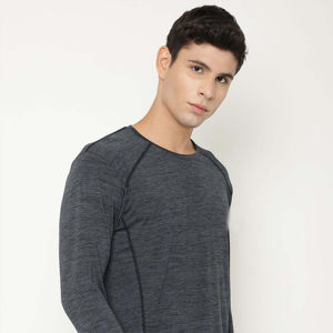 2025 ligero respetuoso con el medio ambiente Ringer hombres Camiseta de manga completa de alta calidad hombres traje equipo de manga completa camisetas de los hombres OEM - Product Image 5