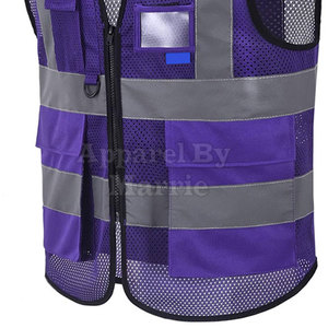 Chaleco de seguridad avanzado resistente a la intemperie para trabajo en exteriores durante todo el día y seguridad en entornos de campo - Product Image 6