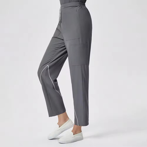 Uniformes Médicos Personalizados al por Mayor, Conjuntos de Uniformes de Enfermería para Mujer, Pantalones de Uniforme con Logotipo, Ajuste Perfecto para Médicos - Product Image 6