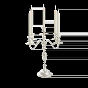 Elegant 5 <b>Taper</b> <b>Candle</b> Holder for Classic Ambiance Sculptural 5 <b>Candle</b> Holder for Dining & Decor Premium - Product Image 2