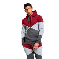 Yüksek Kalite Özel Baskılı Sonbahar Erkek %100 Pamuk Karışımlı Kapüşonlu Rüzgar Geçirmez Su Geçirmez Düz Renk Fitness Sweatshirtü