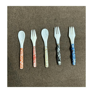 Cuillère à coquillages: cuillère à conque artisanale avec nacre du Vietnam, naturellement belle pour les décors de table populaires - Product Image 6