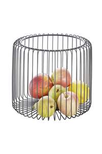 Panier à fruits en fil métallique à design creux antirouille, conteneur de rangement multifonctionnel pour la cuisine, pour fruits, légumes et collations - Product Image 3