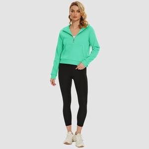 Nueva Sudadera con Capucha 2026, Suéter Tipo Pullover, Top Corto a Cuadros, Sudadera Oversize para Correr, Sudaderas con Capucha para Mujer - Product Image 4