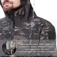 Uniforme de chasse respirant de marque privée d'uniforme de chasse de nouvelle conception de quantité minimale de commande bas pour la vente en ligne