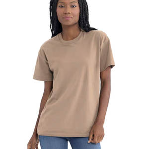 Camiseta Personalizada de 250g 100% Algodón, con Logotipo Impreso o Bordado, Camiseta Lisa para Hombre, Camiseta Blanca con Etiqueta Privada para Hombre y Mujer - Product Image 4