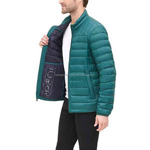 Chaquetas acolchadas con cremallera para hombre, de gran tamaño Abrigo con capucha, con estampado personalizado, suave, de invierno - Product Image 1