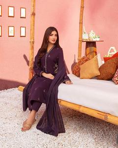 ซูเปอร์ใหม่ที่ดีที่สุดปากีสถานอินเดียShalwar Kameezคอลเลกชันปักด้านหน้างานฝีมือกลับปักชุดพันจาบีชุดคูชิ - Product Image 6