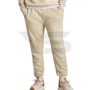 New Arrival Unisex Casual Sports High Waist <b>Slim</b> <b>Fit</b> Fleece <b>Jogger</b> Pants Customizable Fabric Embroidery Wholesale Price for <b>Men</b> - Product Image 3