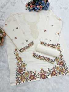 ชุดเสื้อผ้าฝ้ายปักเลื่อมสีสวยๆจากอินเดีย - Product Image 6