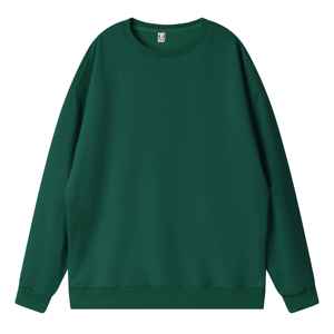 Sudadera Deportiva Unisex Lisa de 520g, Sudadera de Cuello Redondo de Lana Gruesa Lavada para Hombre, Sudadera de Hombre 100% Algodón Felpa - Product Image 4