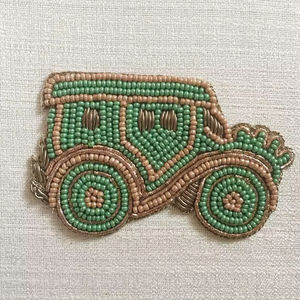 Dijes de Plata 925 con Cuentas de Jaspe Dálmata, Venta al por Mayor - Product Image 1