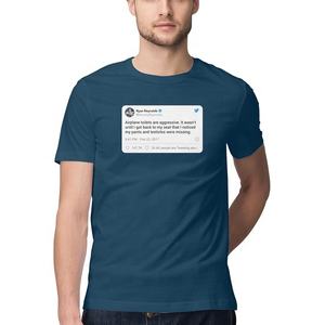 Venta al por mayor 100% Terylene algodón hombres manga corta Camiseta cómoda O-cuello diseño con logotipo personalizado para mítines electorales - Product Image 6