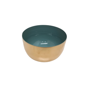 <b>Iron</b> Serving Bowl Shiny Green Color Small Size Salad Bowl and Fruit Bowl for Dinnerware Handmade Customized Bulk - Product Image 1