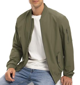 windbreak Wholesale Premium High Quality Reversible Resort <b>Men</b> Custom Windbreaker <b>Long</b> Sleeve <b>Jackets</b> - Product Image 3