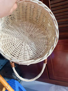 Cesta colgante decorativa de ratán natural para decoración de cocina casera Artículo de precio barato de alta calidad - Product Image 5