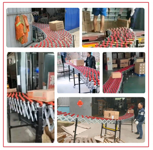 Transportador de descarga <span class=keywords><strong>Bifa</strong></span>, transportador giratorio portátil, transportador de ruedas de patines - Product Image 6