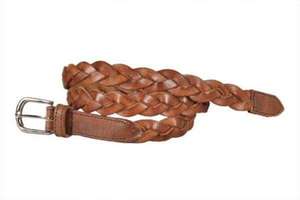 เข็มขัดหนังวัวทอแบบยูนิเซ็กซ์ ทำมือ สไตล์ลำลอง หัวเข็มขัดโลหะผสม หนังแท้ฟูลเกรน กว้าง 35 มม. สำหรับขายส่ง ราคาดีที่สุด - Product Image 4