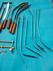 Instrumentos de cirugía ortopédica pesada quirúrgica médica Unger de acero inoxidable conjunto de instrumentos retractores de cadera Total Anterior - Product Image 5