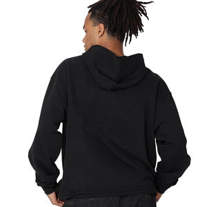 Pas de ficelle coton Hoodies pour hommes coton surdimensionné lourd gsm Hoodies boxy fit à capuche avec des sweats à capuche de haute qualité - Product Image 3