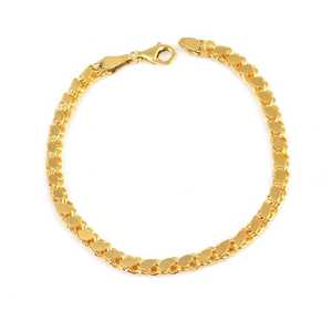 925 Sterling <b>Silver</b> Sequined Chain <b>Bracelet</b> with Princess Cut Diamond Pearl Rhodium Plated Rose Gold Vintage Religious <b>Bangles</b> - Product Image 1