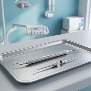 Sonda Exploradora Dental 6flowers, Instrumento Manual de Acero Inoxidable para Limpieza y Relleno Dental, Equipo Clase I con Certificación CE - Product Image 2