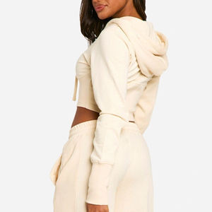 ออกแบบโลโก้ตามสั่ง กางเกงขายาวทรงตรง / ชุดวอร์มขายส่ง แขนยาว ผ้าคุณภาพสูง ระบายอากาศได้ดี สำหรับผู้หญิง - Product Image 5