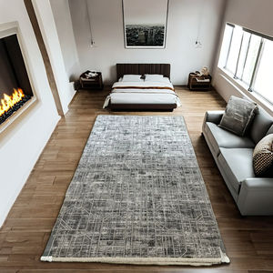 Grand tapis doux chaleur-ensemble Schling Polyester Goldenmoon tapis de sol de prière pour Logo extérieur numéro de modèle Ancora rouge - Product Image 6