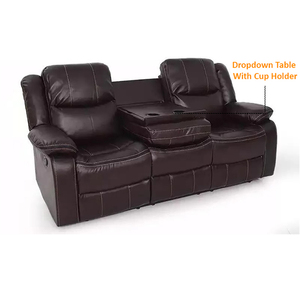 Fauteuil inclinable en similicuir italien ROME 3S - Product Image 3