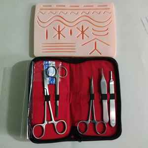 Kit de práctica de sutura certificado CCC al por mayor, biología de anatomía todo en uno para estudiantes de medicina, incluye almohadilla de práctica de sutura - Product Image 2