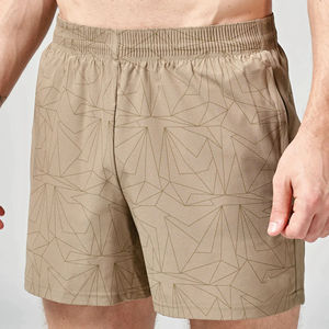 กางเกงขาสั้นคุณภาพสูงปักโลโก้สำหรับผู้ชายกางเกงขาสั้นเล่นกีฬากางเกงขาสั้นฤดูร้อนผลิตในปากีสถาน - Product Image 4