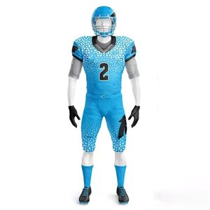 Conjuntos de Fútbol Americano de Moda para Hombre, Bordados, Ropa Deportiva Estadounidense, Sublimación Digital Personalizada, Transpirable, Protección UV, Nuevo - Product Image 1