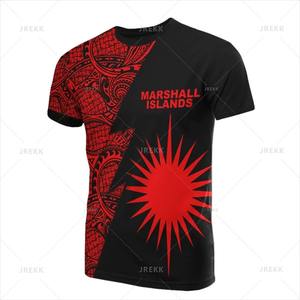 Pohnpei Micronesia 3D impresión camiseta hombres mujeres gráfico camiseta moda manga corta ropa masculina Tops camisetas de gran tamaño - Product Image 5