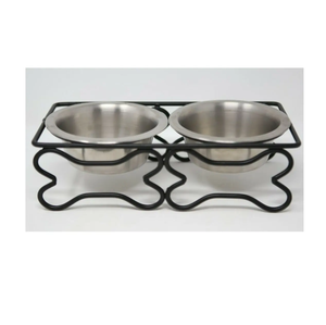 Cuenco de comida para perros de acero de diseñador moderno, Metal perro de cuenco de hecho a mano, recién llegado, aspecto de diseñador más vendido - Product Image 5