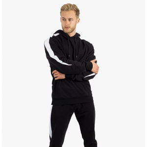 ชุดฮู้ดดี้ผู้ชายสไตล์โปรสุดฮิต คอลเลคชั่นฤดูหนาว ผลิตจากผ้าฟลีซโพลีเอสเตอร์/คอตตอน น้ำหนักเบา ระบายอากาศได้ดี เป็นมิตรต่อสิ่งแวดล้อม - Product Image 3