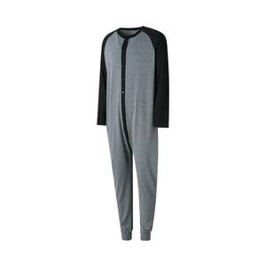 Pyjama en molleton brodé respirant personnalisé pour homme, taille plus, haute qualité, moderne - Product Image 4