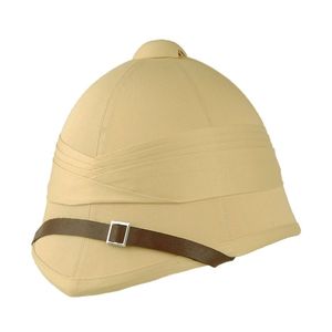 Chapeau de casque Pith de Style indien fait à la main à haute durabilité pour hommes accessoires de plein air décontractés uniques pour les fêtes en papier Durable - Product Image 2