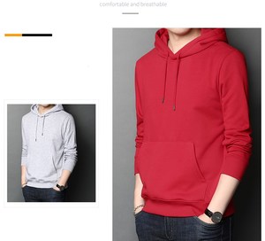 เสื้อฮู้ดผ้าขนแกะสำหรับผู้ชายแบบกำหนดเองมีลาย100% โลโก้แบบกำหนดเอง - Product Image 5