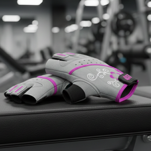 Gants de fitness demi-doigts avec logo personnalisé pour la musculation, la musculation en salle de sport et les sports de plein air - Évacuation de l'humidité, antidérapants, respirants - Product Image 2