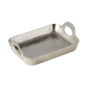 Ensemble de plateaux décoratifs en cuir et métal pour Offre Spéciale de service Plateau roulant personnalisé Plateaux de rangement pour café pour hôtel et famille - Product Image 1