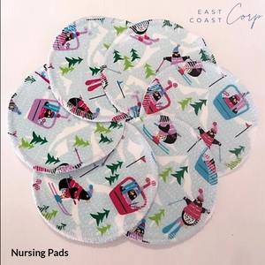 แผ่นรองพยาบาลเป็นมิตรต่อสิ่งแวดล้อมใช้ซ้ำได้แผ่นรองเต้านมแบบซักได้เหมาะสำหรับเป็นของขวัญเวลาอาบน้ำเด็กทารก - Product Image 2