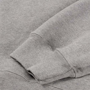 Sweat-shirt pour homme de luxe à col rond, épaules tombantes, logo personnalisé, 100% coton, respirant, coupe ample, de haute qualité - Product Image 4