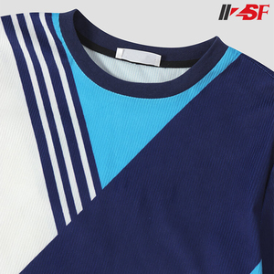 Nueva Camiseta de Jersey 100% Algodón con Logotipo Personalizado al por Mayor, Verano 2023, 220 GSM, Alta Calidad, Manga Corta, Ecológica y Transpirable - Product Image 3