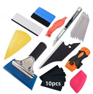 Juego de herramientas de envoltura de vinilo y tintado de ventanas automotrices ABS profesional <span class=keywords><strong>Kit</strong></span> de instalación de aplicación PPF con garantía de 1 año - Product Image 4