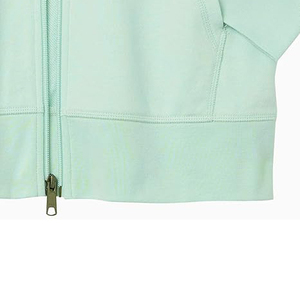 Sweat à capuche polyvalent avec fermeture éclair, tricot doux, confortable, style urbain, profil de bras ajusté, facile à assortir, indispensable - Product Image 6