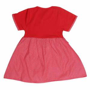 Robe fantaisie à manches courtes pour filles - Rouge - Product Image 2
