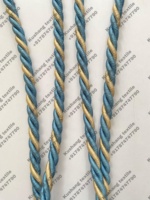 Cordon de luxe en polyester 100% pour bijoux, rideaux et vêtements, personnalisable en couleurs et tailles, vente en gros